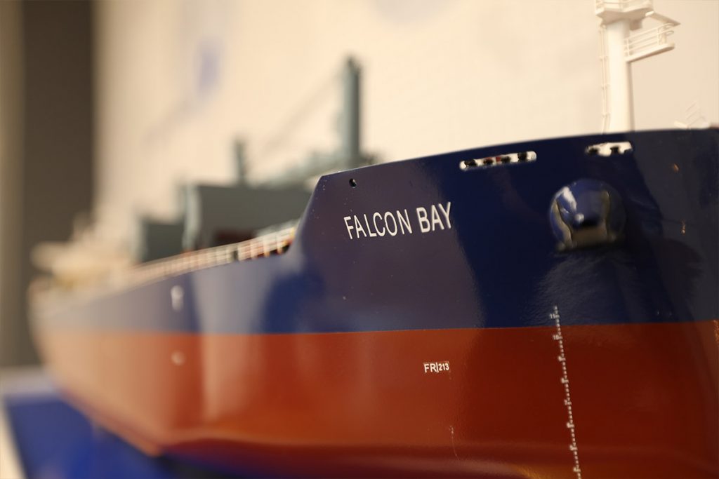 Delivery of Green Dolphin eco-design newbuilding MV Falcon Bay